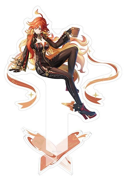 Genshin Impact Anniversary Celebration Series Acrylic Standee Mavuika 6th Anniversary 10 cm