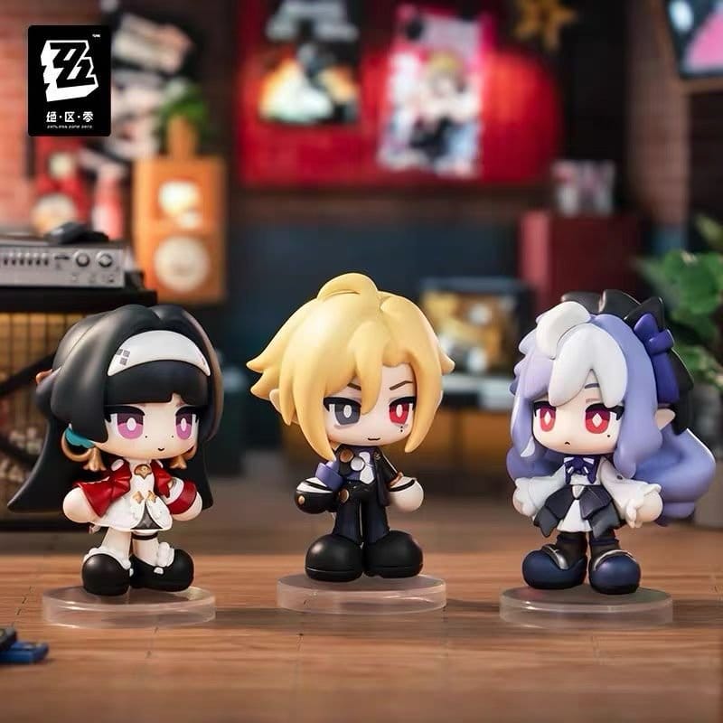 Zenless Zone Zero PVC Mini Figures Tiny Agents 8-10 cm Blind Box Display (12)