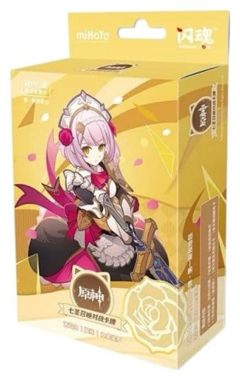 Genshin Impact Trading Card Game - Förbyggt Startdäck 06 - Noelle - Serie 1 *Kinesisk Version*
