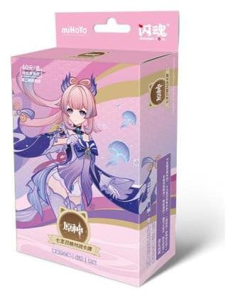 Genshin Impact Samlarkortspel - Förbyggt Startpaket 03 - Sangonomiya Kokomi - Serie 2 *Kinesisk Version*