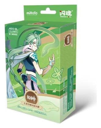 Genshin Impact Trading Card Game - Förbyggt Startpaket 06 - Baizhu - Serie 2 *Kinesisk Version*