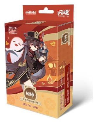 Genshin Impact Trading Card Game - Förbyggt Startdäck 08 - Hu Tao - Serie 2 *Kinesisk Version*