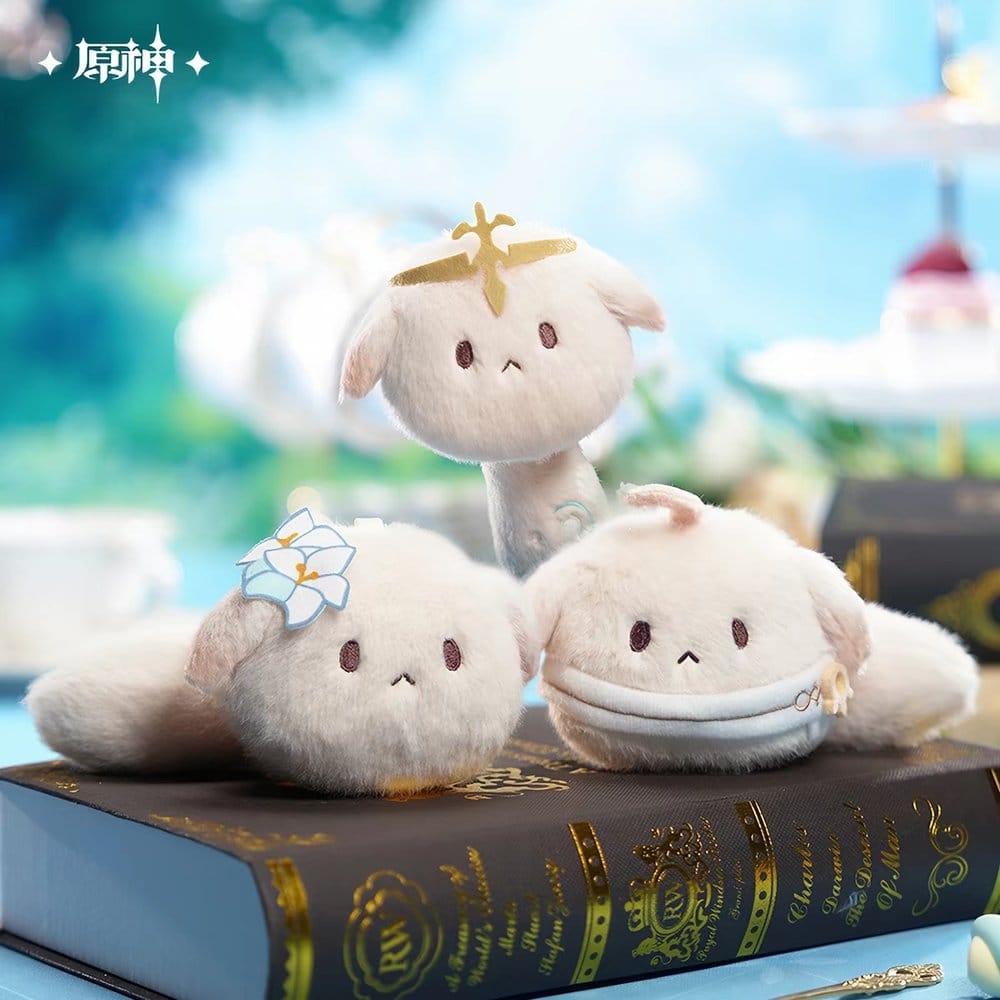 Genshin Impact gosedjur Tea Party Companion Dodoco Blind Box 17-20 cm Display (9)