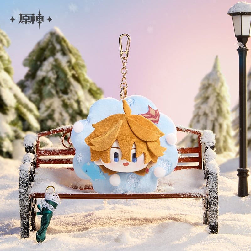 Genshin Impact - Leisurely Winter's Day Series Plushie Keychain - Tartaglia