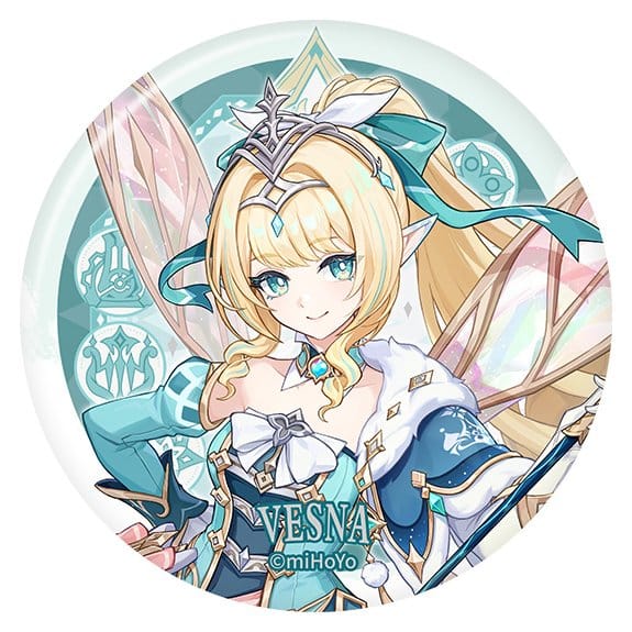 Genshin Impact Snezhnaya Themed Series Pin Badge Vesna 8 cm