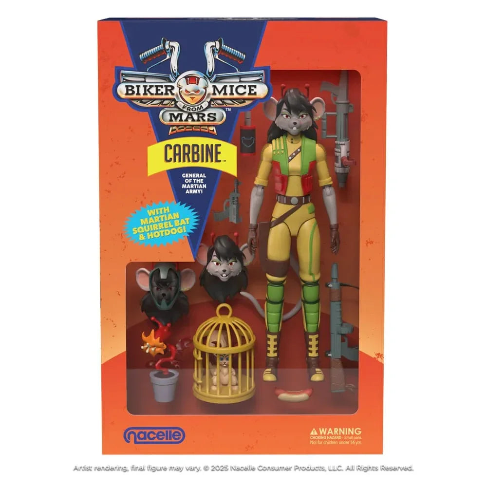 Biker Mice From Mars Action Figur Carbine 23 cm Nacelle Consumer Products