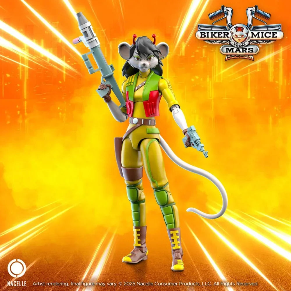Biker Mice From Mars Action Figur Carbine 23 cm Nacelle Consumer Products