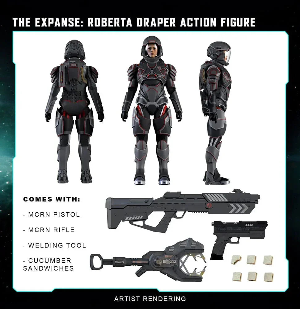 The Expanse Action Figur Roberta Draper 20 cm Nacelle Consumer Products