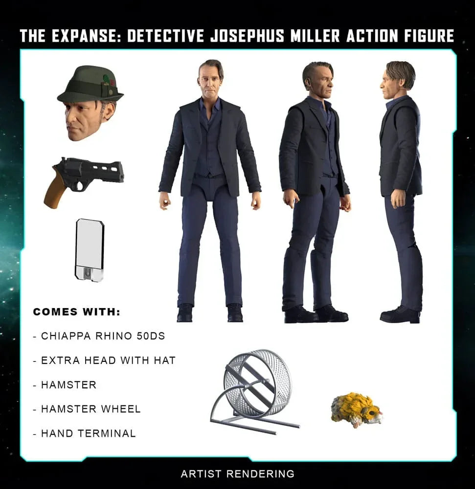 The Expanse Action Figur Detective Josephus Miller 20 cm Nacelle Consumer Products