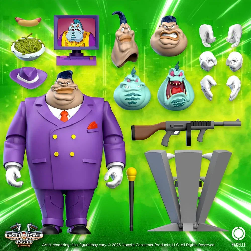 Biker Mice From Mars Actionfigur Limburger 23 cm Nacelle Consumer Products