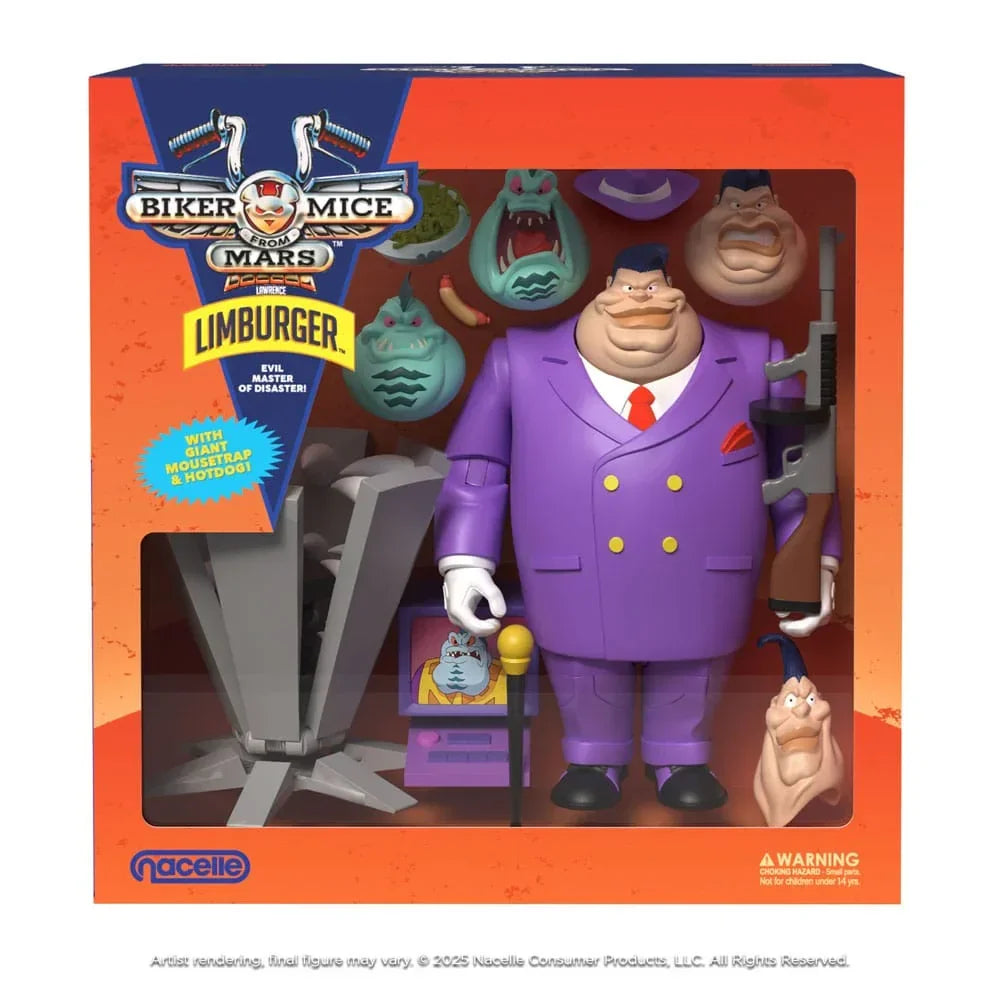 Biker Mice From Mars Actionfigur Limburger 23 cm Nacelle Consumer Products