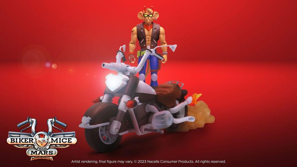 Biker Mice From Mars Throttle's Martian Monster Bike 23 cm Nacelle Consumer Products