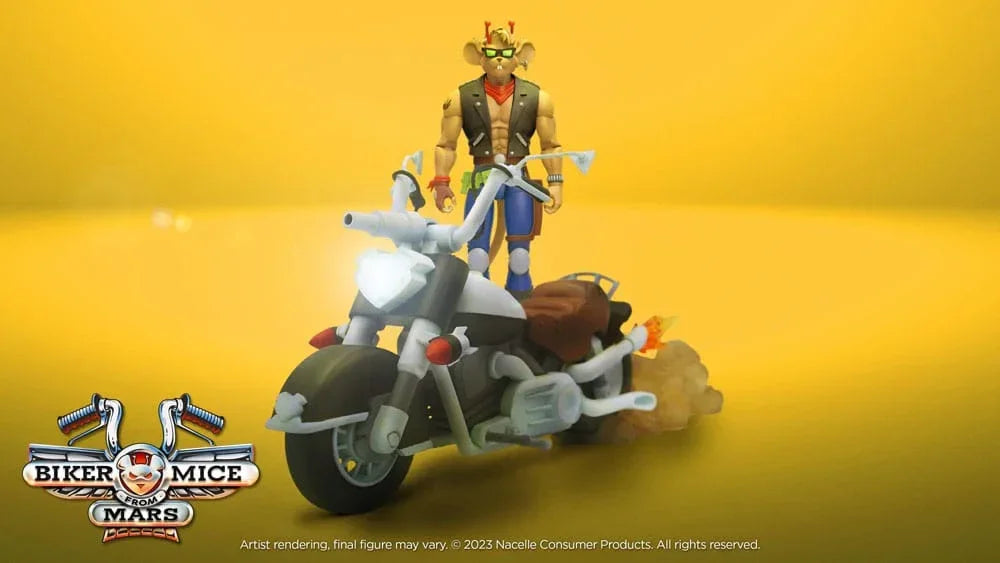 Biker Mice From Mars Throttle's Martian Monster Bike 23 cm Nacelle Consumer Products