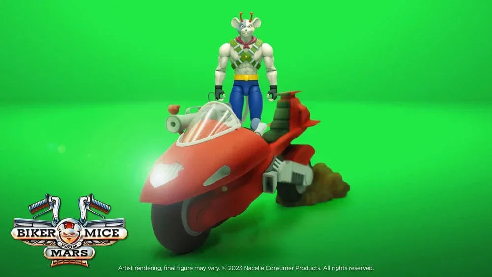 Biker Mice From Mars Vinnie's Radical Rocket Sled 25 cm Nacelle Consumer Products
