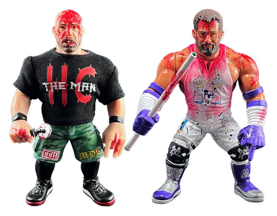 Zombie Sailors Toys Actionfigur 2-Pack Nick Gage vs. Matt Cardona 11 cm