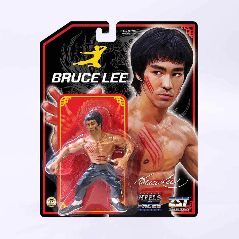Bruce Lee Zombie Sailor's Toys Actionfigur (Blodig) 11 cm