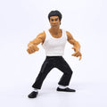 Bruce Lee Zombie Sailors Toys Actionfigur (Dragon) Vit Linne 11 cm