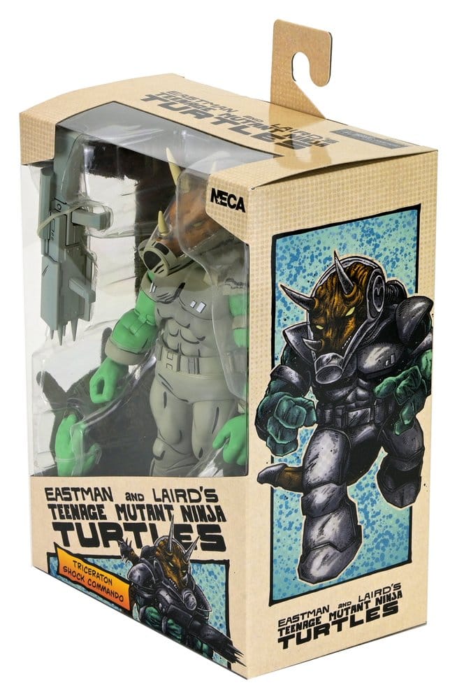 Teenage Mutant Ninja Turtles (Mirage Comics) Actionfigur Shock Commando Triceraton 18 cm