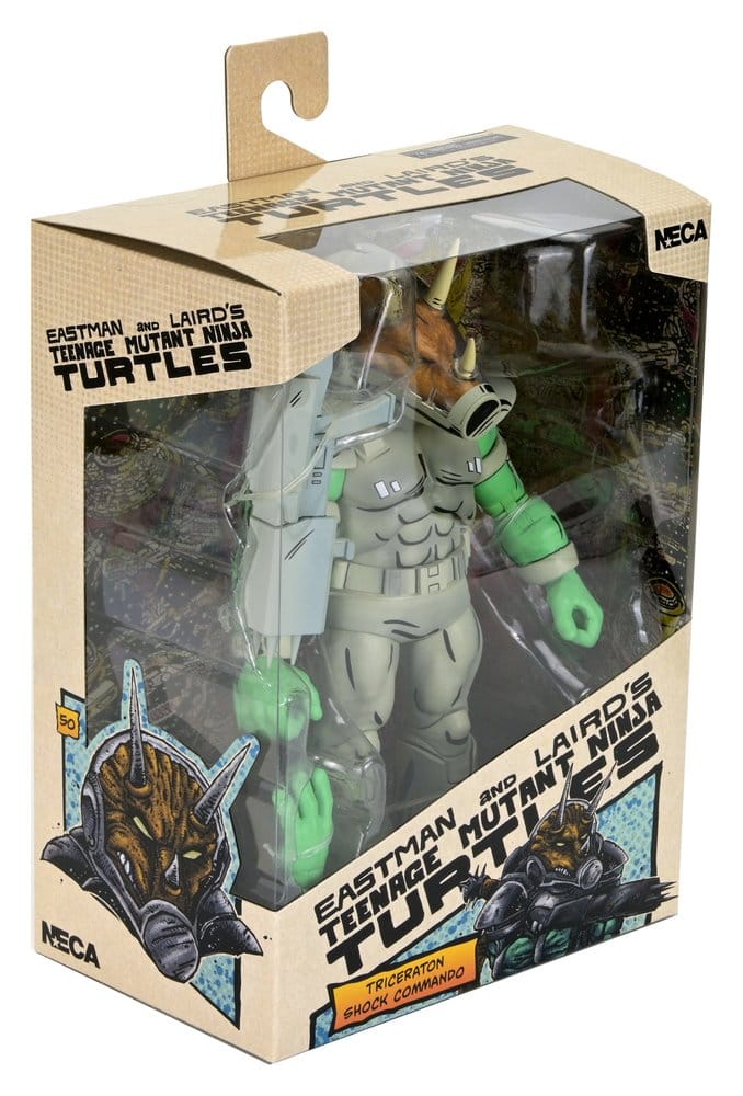 Teenage Mutant Ninja Turtles (Mirage Comics) Actionfigur Shock Commando Triceraton 18 cm