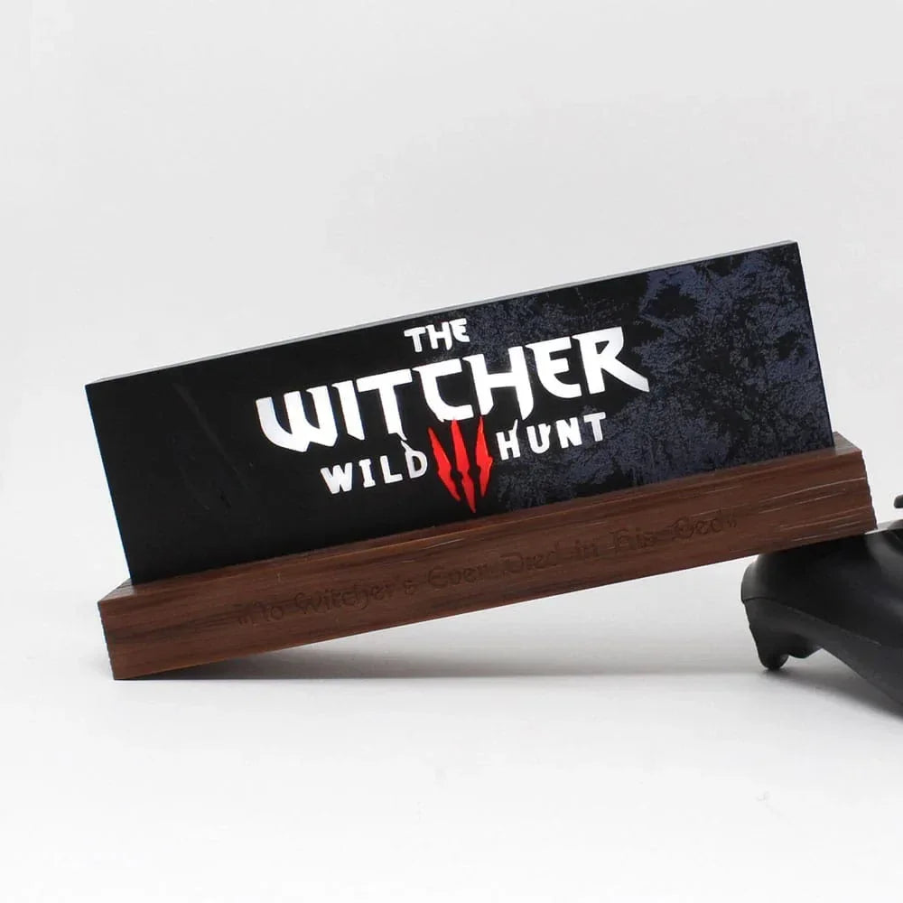 The Witcher LED-Ljus Wild Hunt Logotyp 22 cm Neamedia Icons