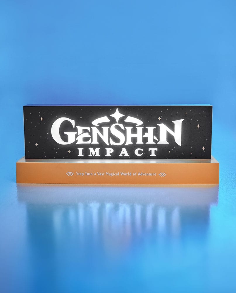 Genshin Impact LED-Ljus Logotyp 22 cm Neamedia Icons