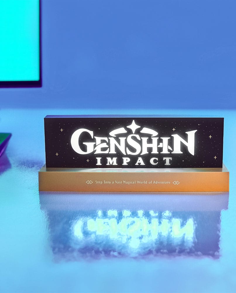 Genshin Impact LED-Ljus Logotyp 22 cm Neamedia Icons