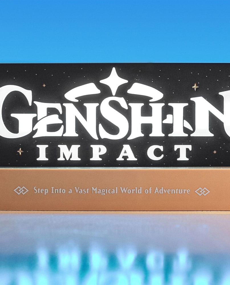 Genshin Impact LED-Ljus Logotyp 22 cm Neamedia Icons