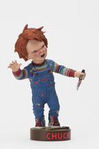 Chucky Head Knocker Bobble-Head med Kniv 18 cm NECA