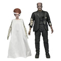 Universal Monsters Action Figur 2-Pack: Bride of Frankenstein 90-årsjubileum – Monstret och Hans Maka 18 cm NECA