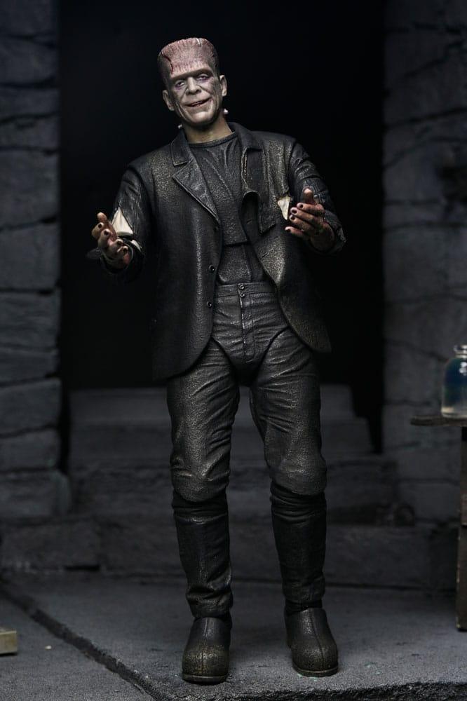Universal Monsters Action Figur 2-Pack: Bride of Frankenstein 90-årsjubileum – Monstret och Hans Maka 18 cm NECA