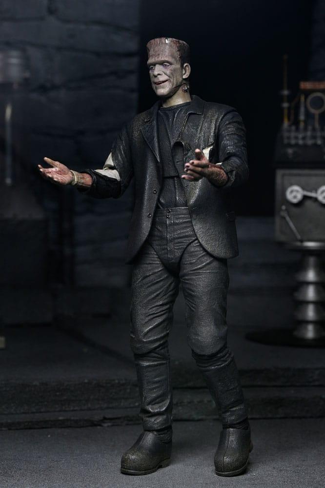 Universal Monsters Action Figur 2-Pack: Bride of Frankenstein 90-årsjubileum – Monstret och Hans Maka 18 cm NECA
