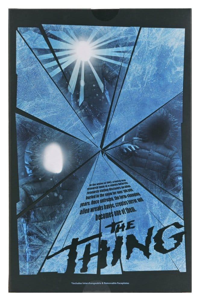 The Thing Klädd Action Figur The Thing Poster Series 18 cm NECA