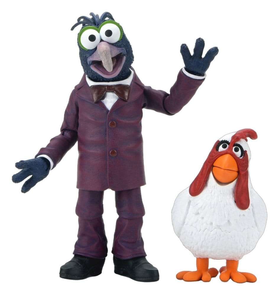The Muppets Ultimate Action Figure Gonzo with Camilla 18 cm