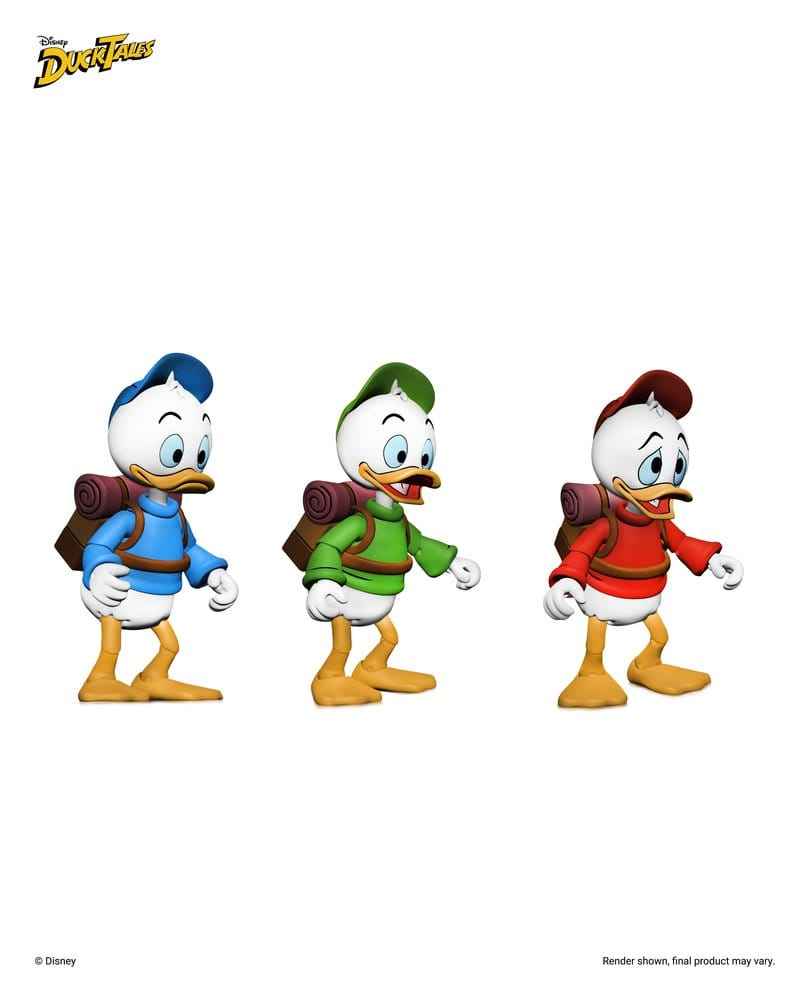 DuckTales Ultimata Actionfigur 3-Pack Huey, Dewey och Louie 18 cm