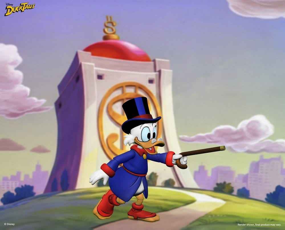 DuckTales Ultimata Actionfigur Farbror Joakim 18 cm