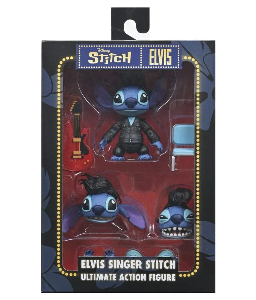 Lilo & Stitch Action Figur Ultimate Singer Elvis Stitch 7 cm NECA