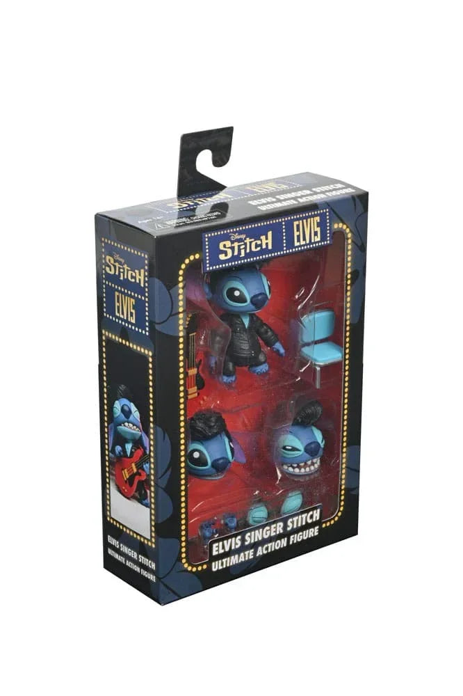 Lilo & Stitch Action Figur Ultimate Singer Elvis Stitch 7 cm NECA