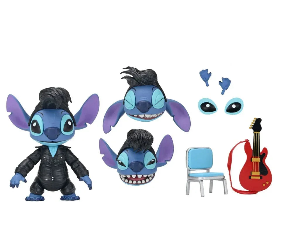 Lilo & Stitch Action Figur Ultimate Singer Elvis Stitch 7 cm NECA