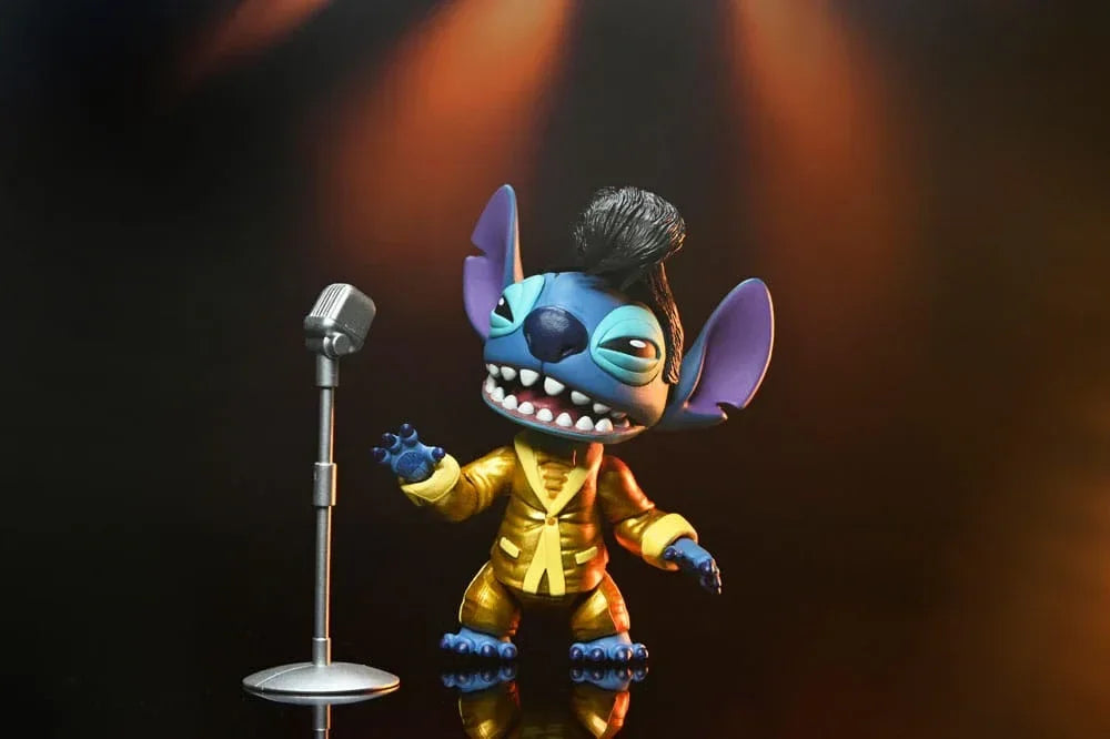 Lilo & Stitch Action Figur Ultimate Gold Suit Elvis Stitch 18 cm NECA