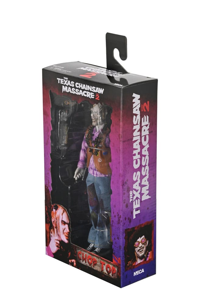 Texas Chainsaw Massacre 2 Clothed Action Figur Chop Top 20 cm NECA