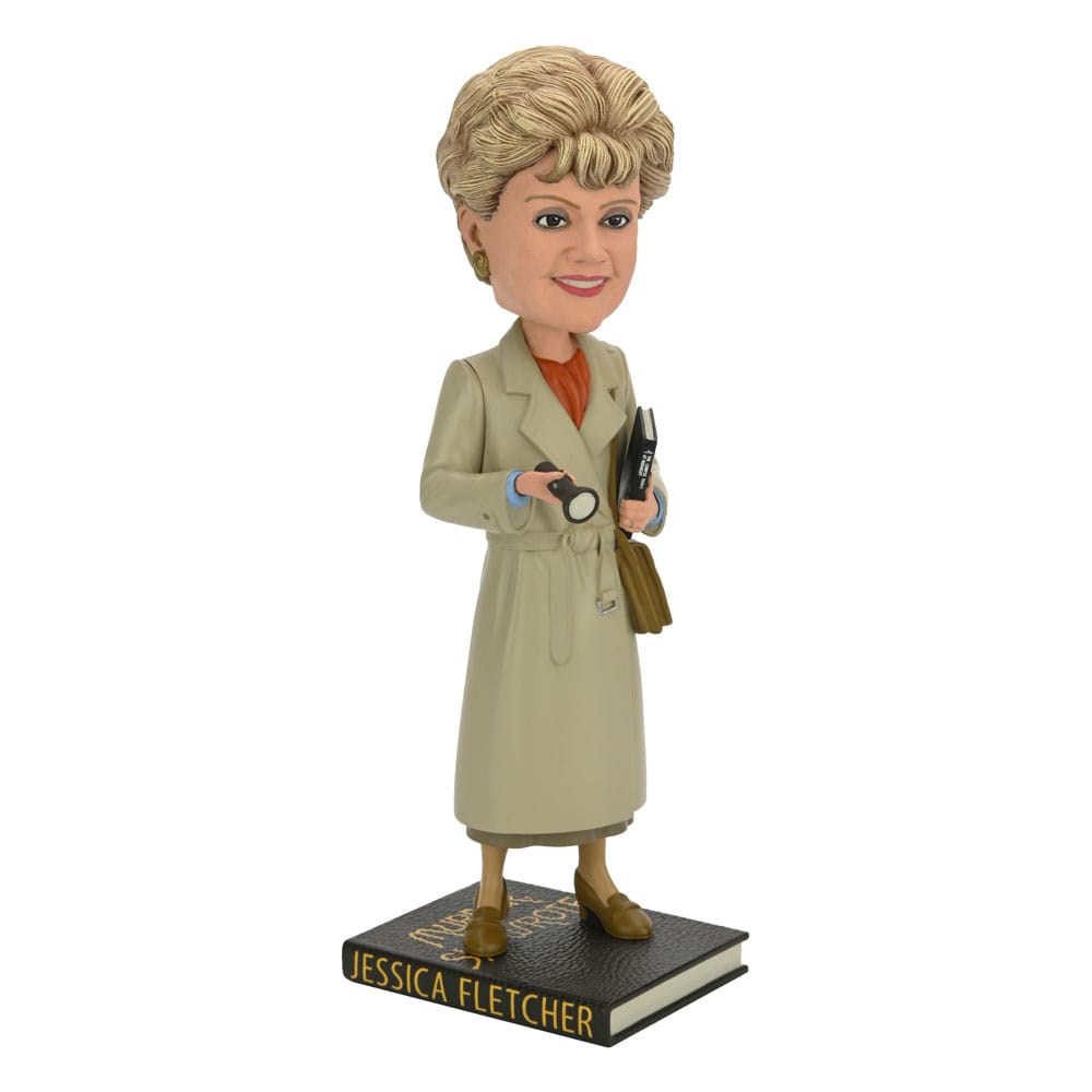 Mord, hon skrev Head Knocker Jessica Fletcher 20 cm NECA