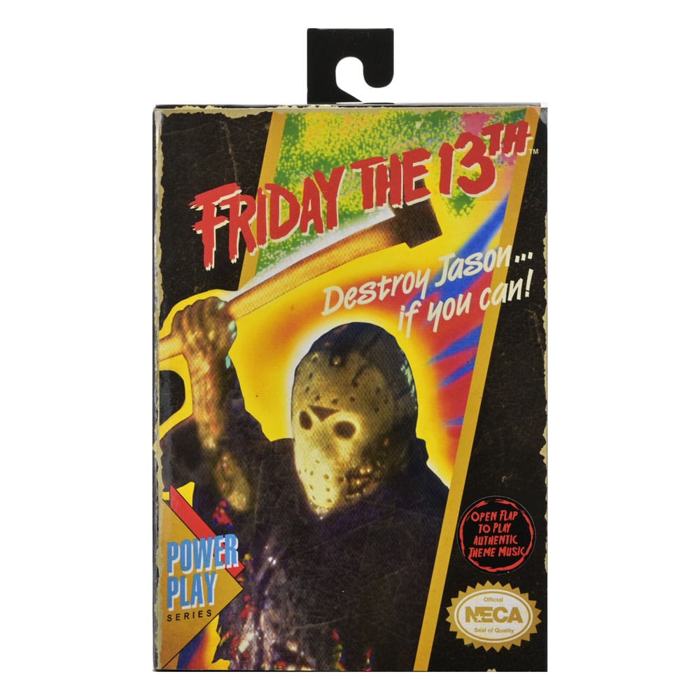 Friday the 13th Action Figur Jason Theme Music Edition (Klassisk Videospel Utseende) 18 cm NECA