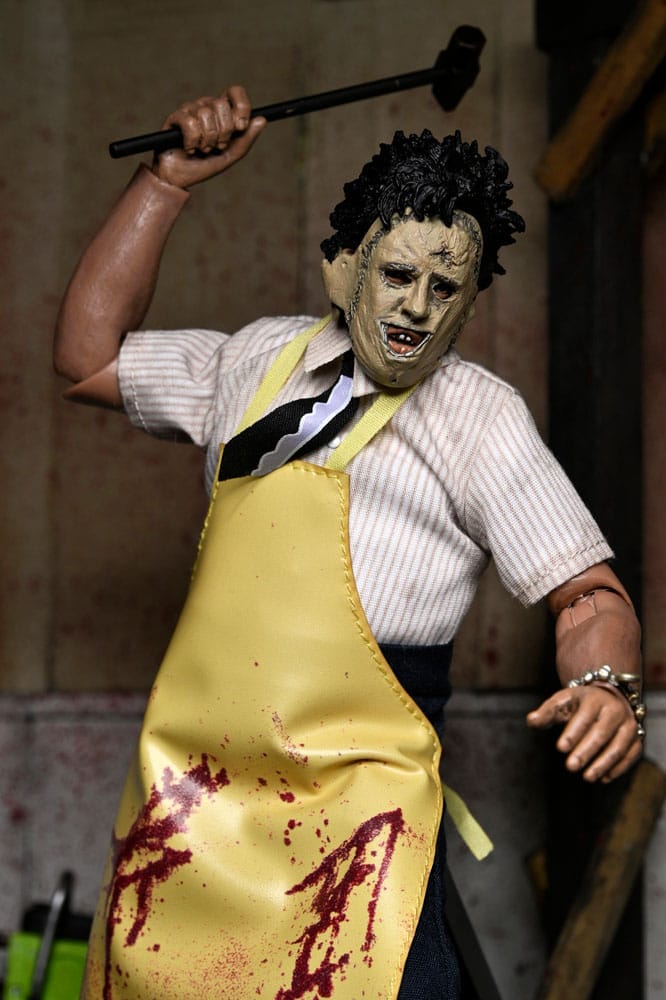 Texas Chainsaw Massacre Klädd Actionfigur Leatherface 20 cm NECA