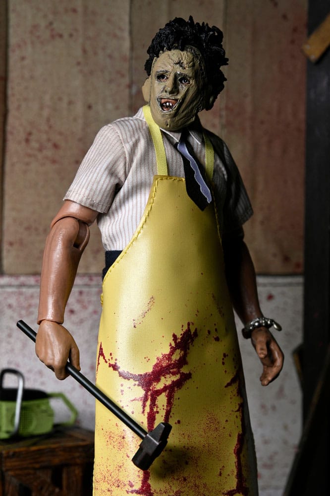Texas Chainsaw Massacre Klädd Actionfigur Leatherface 20 cm NECA