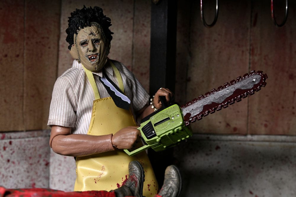 Texas Chainsaw Massacre Klädd Actionfigur Leatherface 20 cm NECA