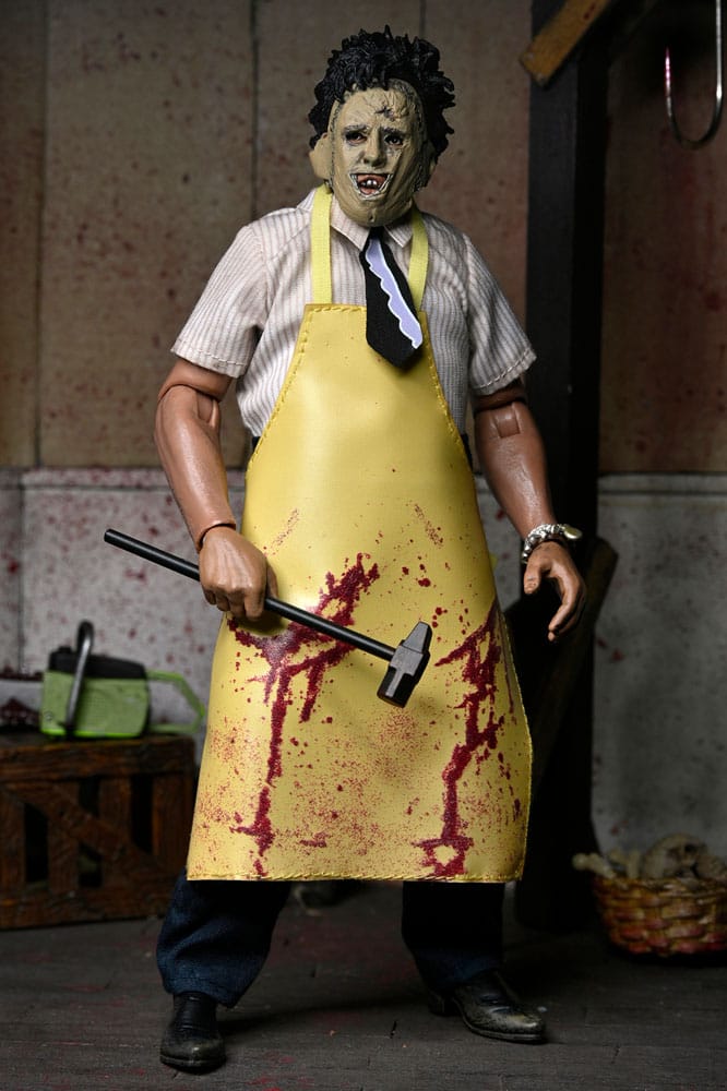 Texas Chainsaw Massacre Klädd Actionfigur Leatherface 20 cm NECA