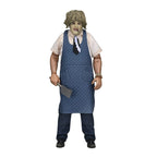 Texas Chainsaw Massacre Klädd Action Figur Leatherface med Gamla Dam Mask 20 cm NECA
