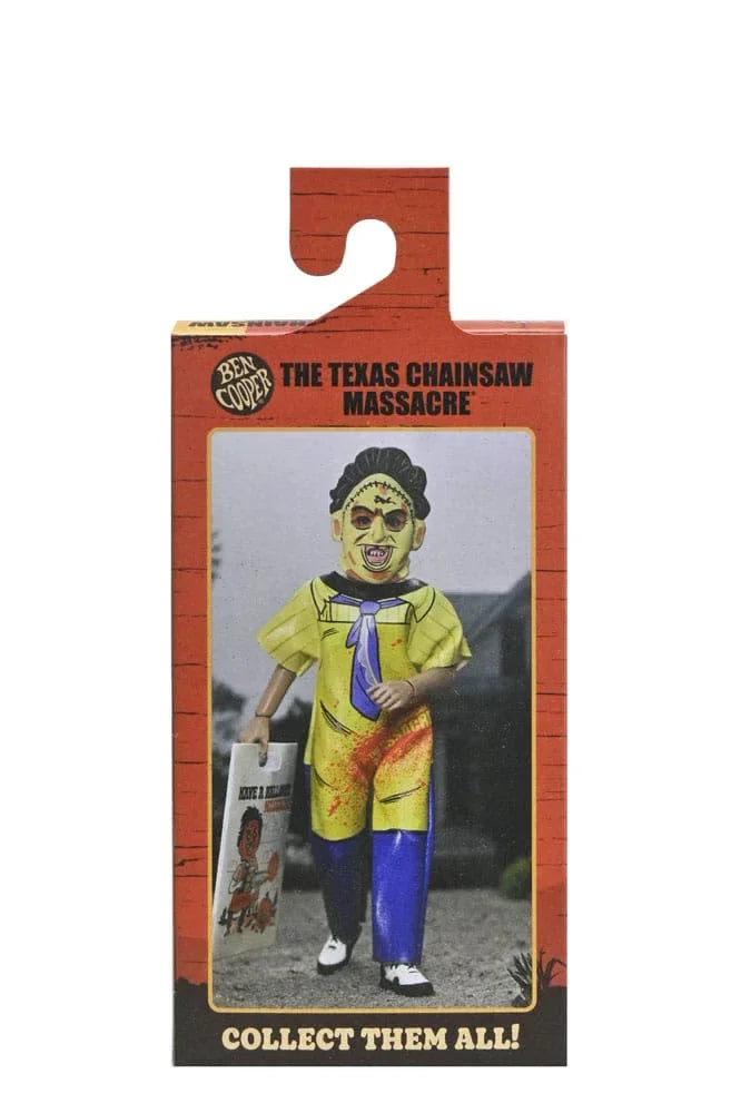 Texas Chainsaw Massacre Ben Cooper Actionfigur Kostym Serie 9 Leatherface 15 cm NECA