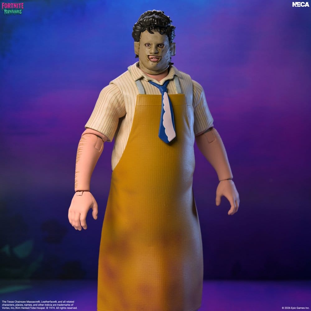 Fortnite/Texas Chainsaw Massacre Fortnitemares actionfigur Leatherface 18 cm