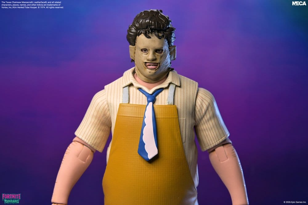 Fortnite/Texas Chainsaw Massacre Fortnitemares actionfigur Leatherface 18 cm